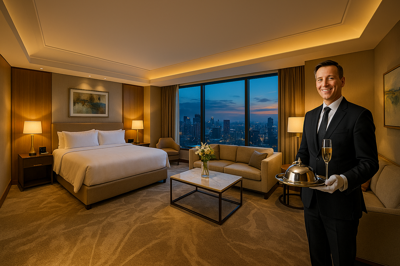 Junior Suite living area